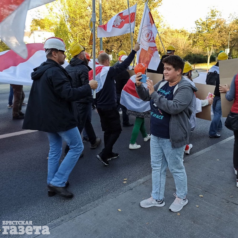 Мілана за працай. Беласток.