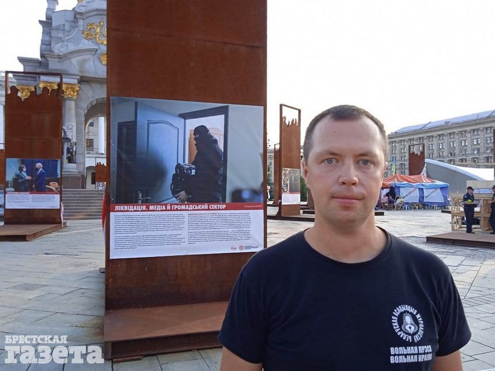 Борис Горецкий в Киеве. Фото из личного архива.