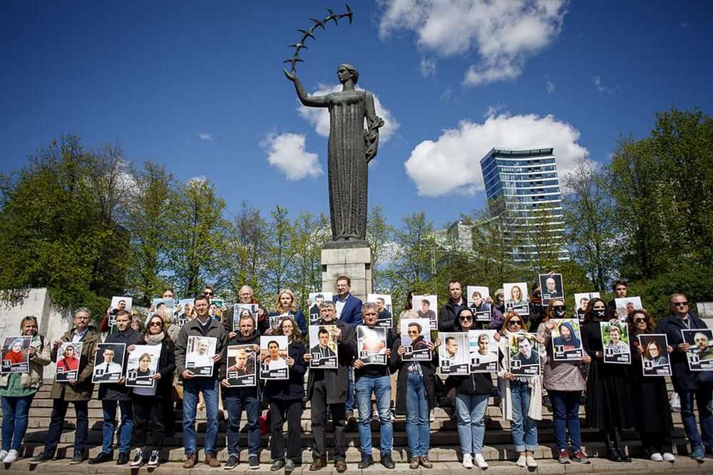 Акция солидарности с политзаключенными