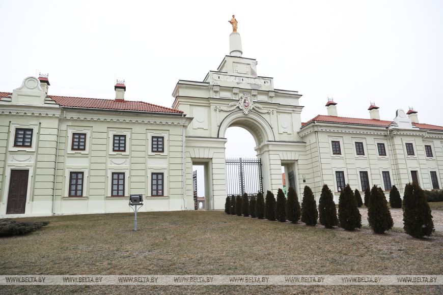 Южный корпус (главные ворота) Ружанского дворца. Фото: БЕЛТА.