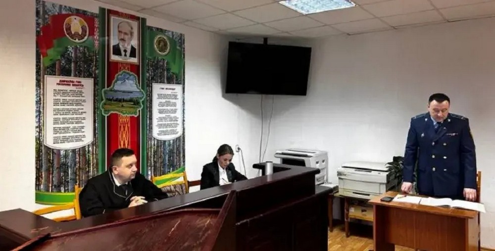 Судья Игорь Житко в марте 2024 года. Фото: суд Пружанского района