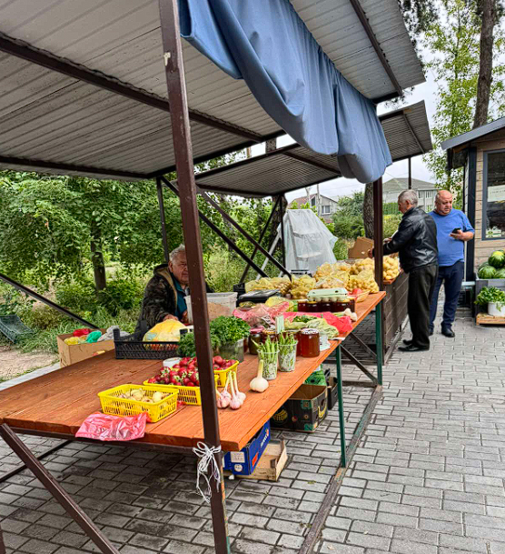 дачники, торговля овощами, торговля дачной продукцией