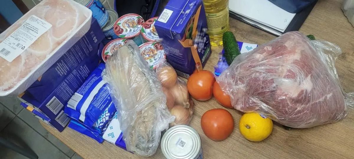 Хищение еды, еда, продукты