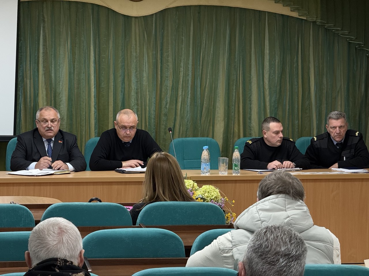 Встреча руководства транспортной инспекции Брестской области с водителями такси и руководителями компаний-перевозчиков.