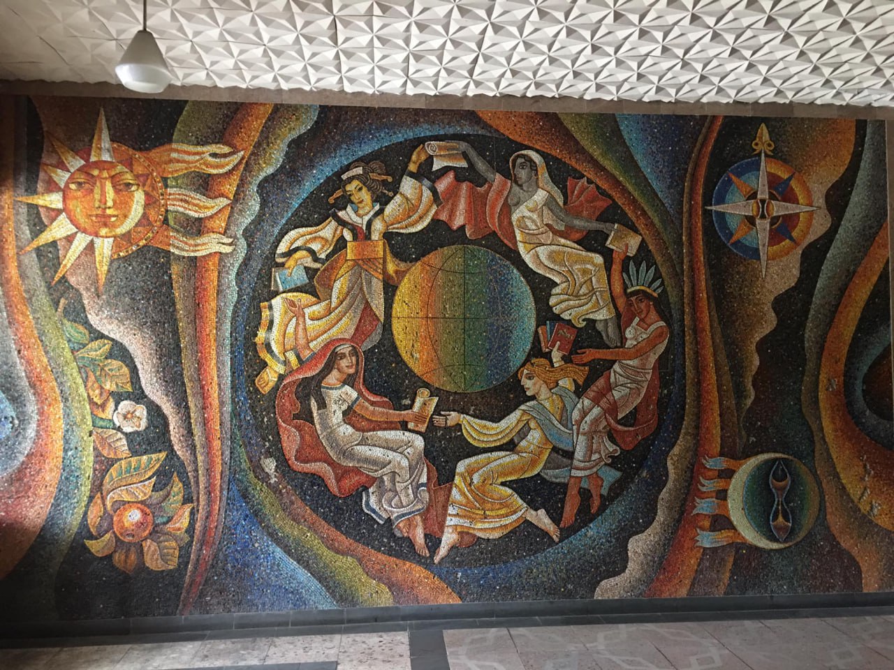 советское панно