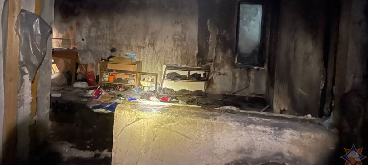 Сгоревшая квартира, Брест