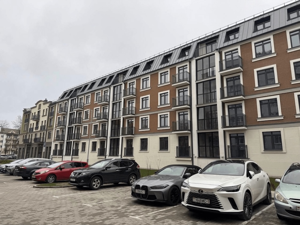 Дом на проспекте Машерова в Бресте. 